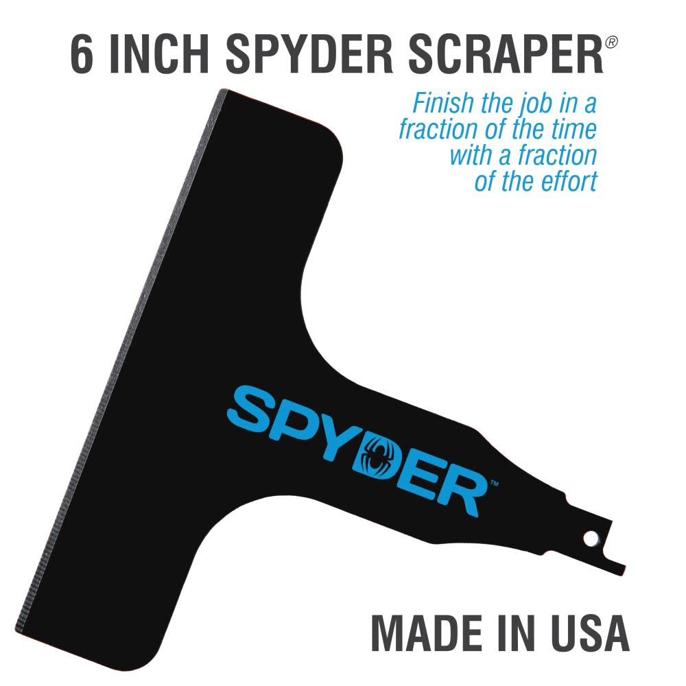 Spyder Scraper 6″ - Flockneti