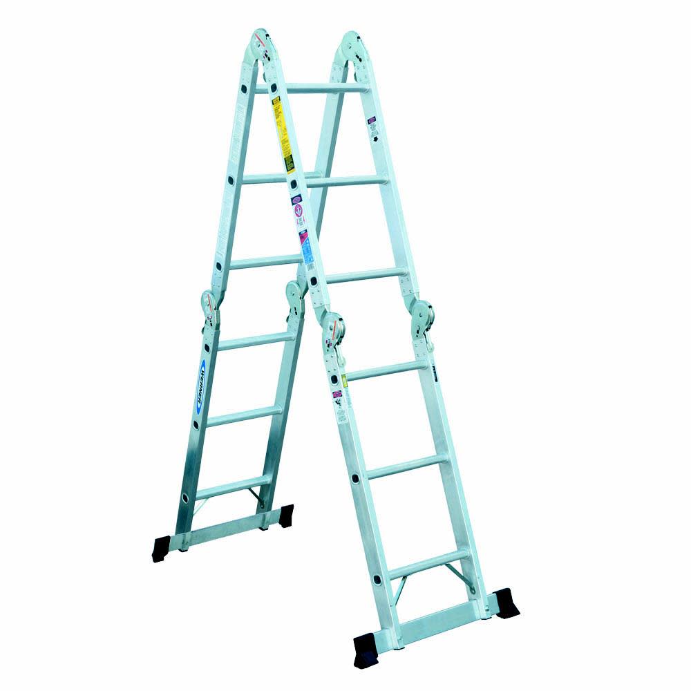 Werner 6 Ft. Type IA Folding Multi-Ladder - Flockneti