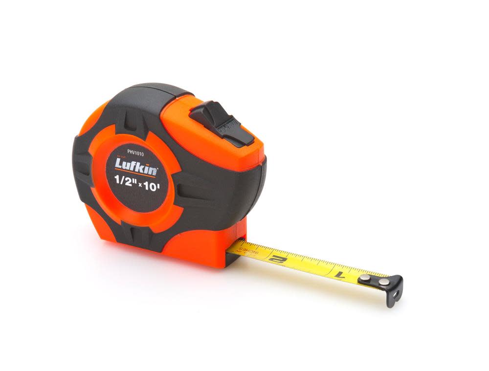 Crescent Lufkin Tape1 In. x 33 Ft.(25mm x 10m) Eng Hi-Viz Orange - Flockneti