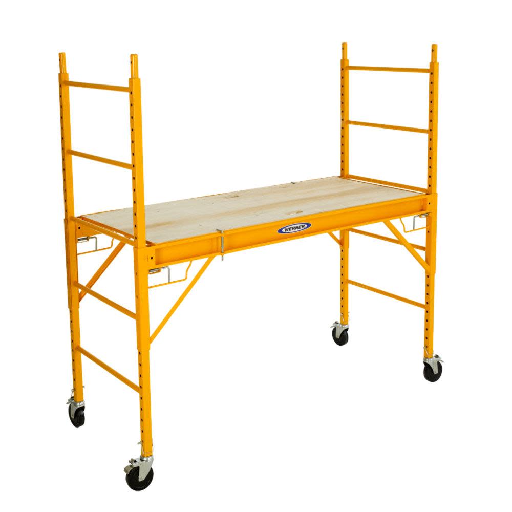 Werner 6 Ft. Steel Rolling Scaffold - Flockneti