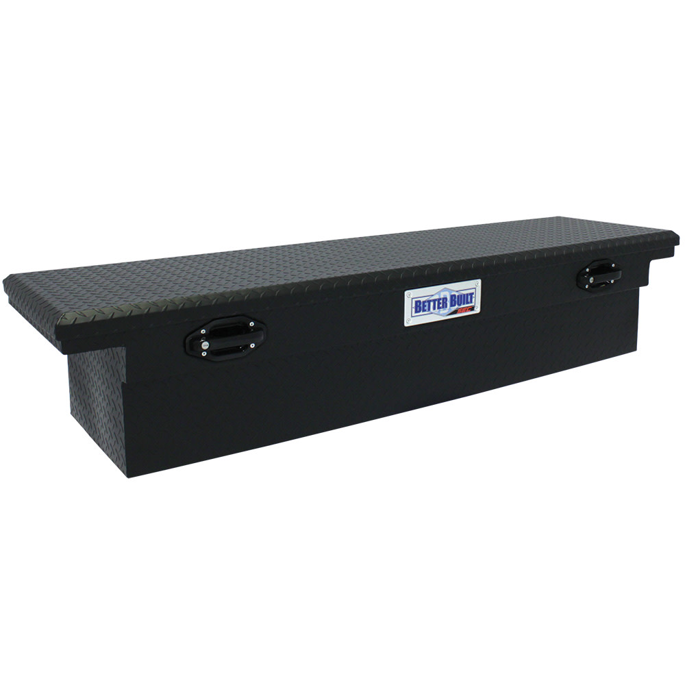 Better Built 69″ SEC Saddle Truck Tool Box LOW PROFILE MATTE BLACK - Flockneti