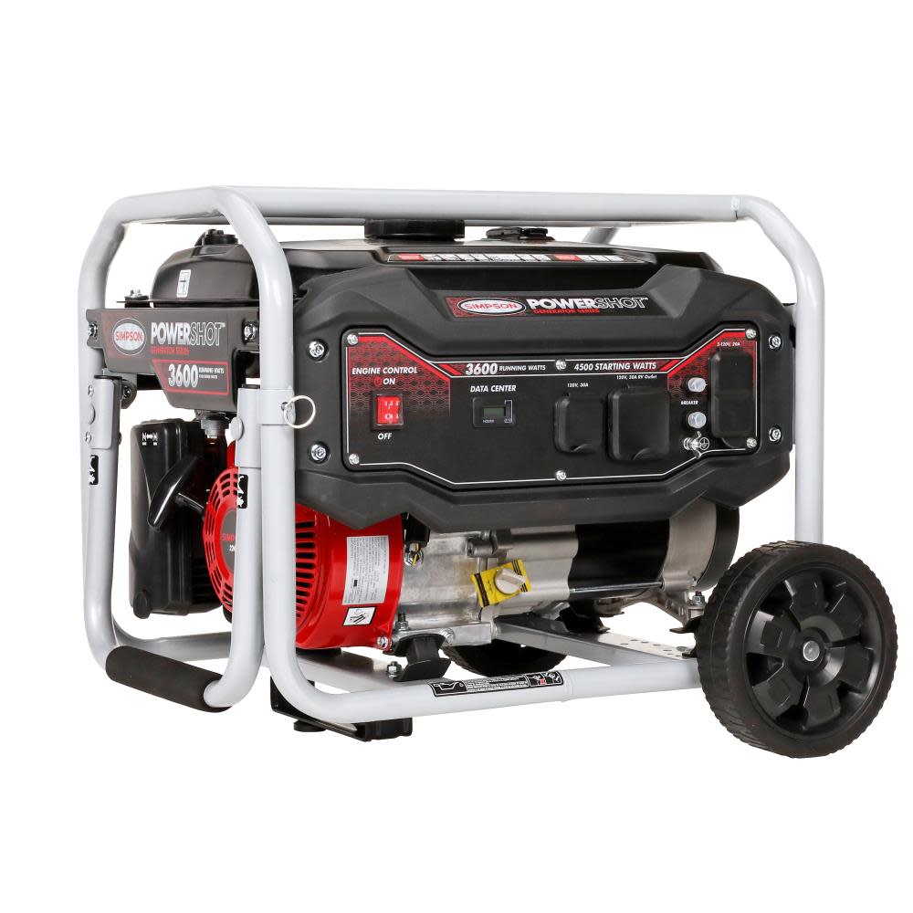 Simpson PowerShot Generator Portable 3600with 4500W - Flockneti