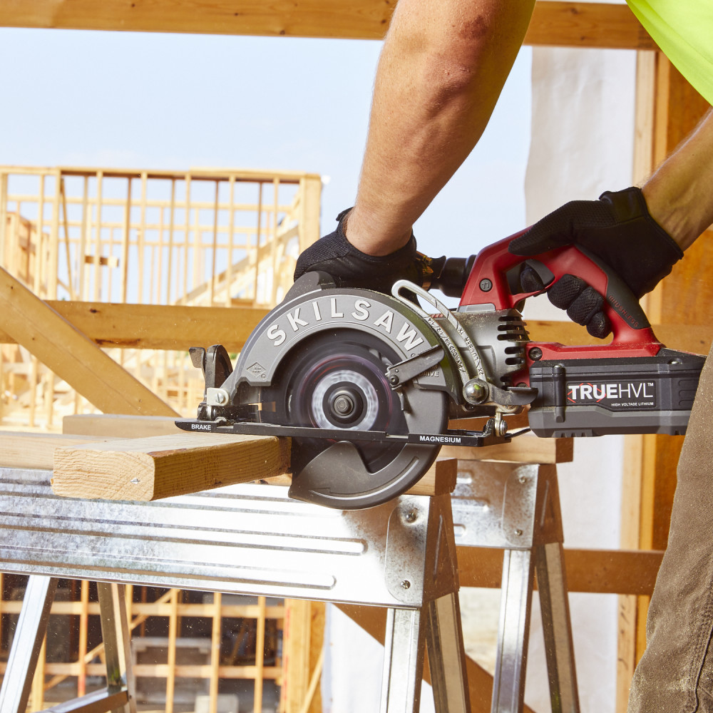 Skilsaw Worm Drive Saw TRUEHVL Kit & Blade - Flockneti