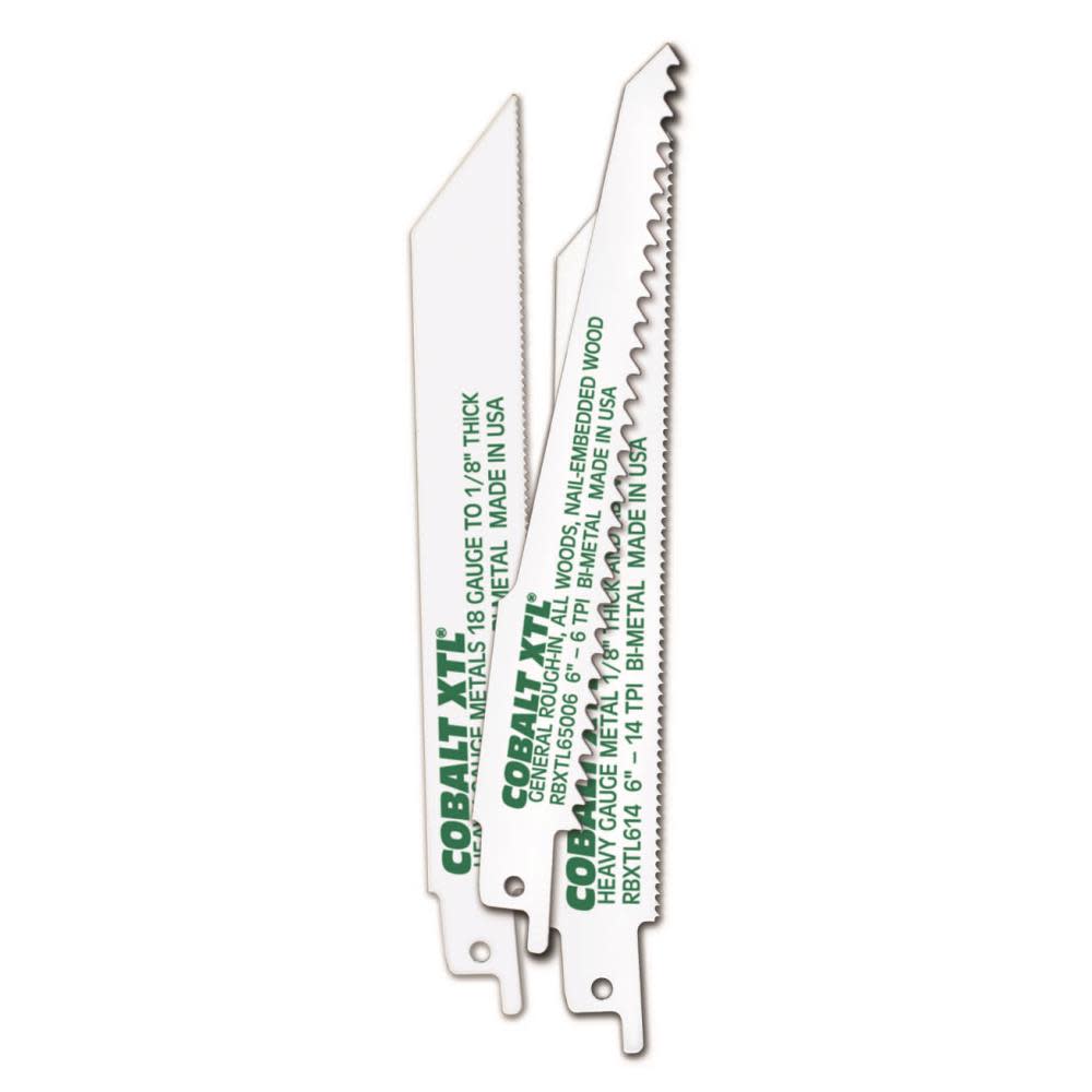MK Morse 8In x 14TPI Bi-Metal Recip Blade – 5pk - Flockneti