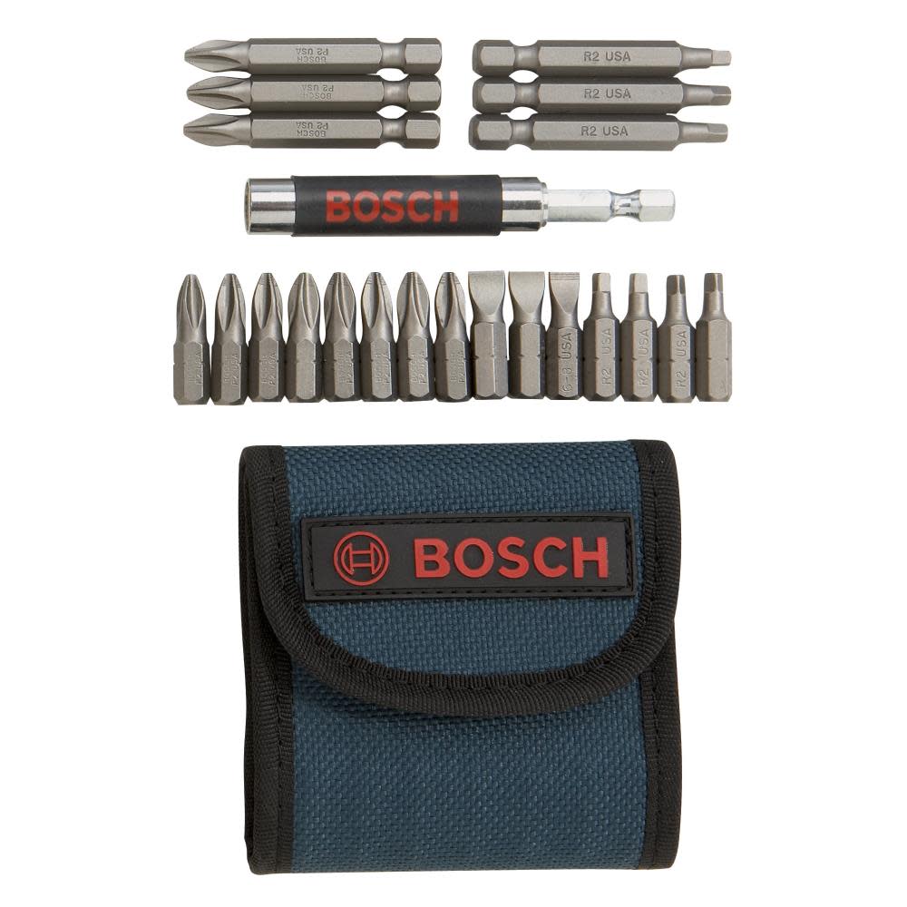 Bosch Multi-Size Screwdriver Bit Set - Flockneti