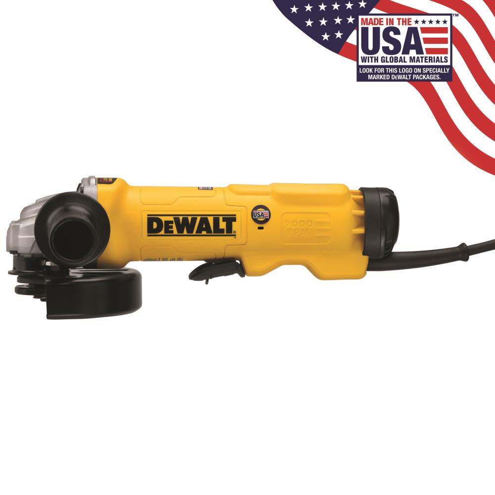DEWALT DWE43144N – 6″ HIGH PERFORMANCE PADDLE SWITCH GRINDER WITH NO LOCK-ON - Flockneti