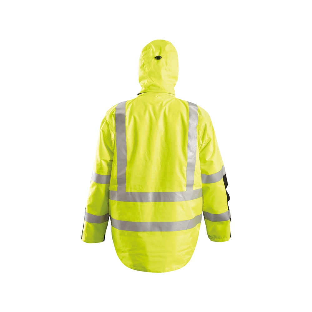 Occunomix Hi-Vis Orange Class 3 Value Black Bottom Bomber Jacket Medium - Flockneti