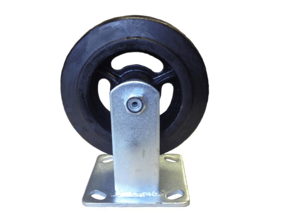 EZ Roll Casters Rigid Rubber Caster - Flockneti