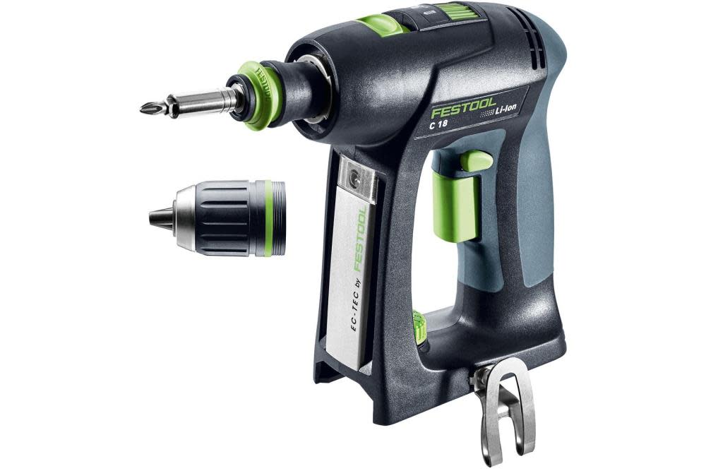 Festool Cordless Drill C 18 Li-Basic Bare Tool - Flockneti