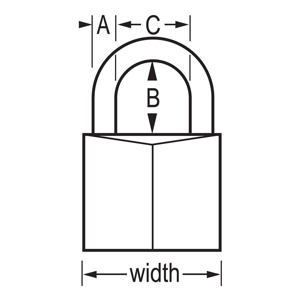 Master Lock Padlock 1 3/16″ Keyed Alike Covered Solid Body 2pk - Flockneti