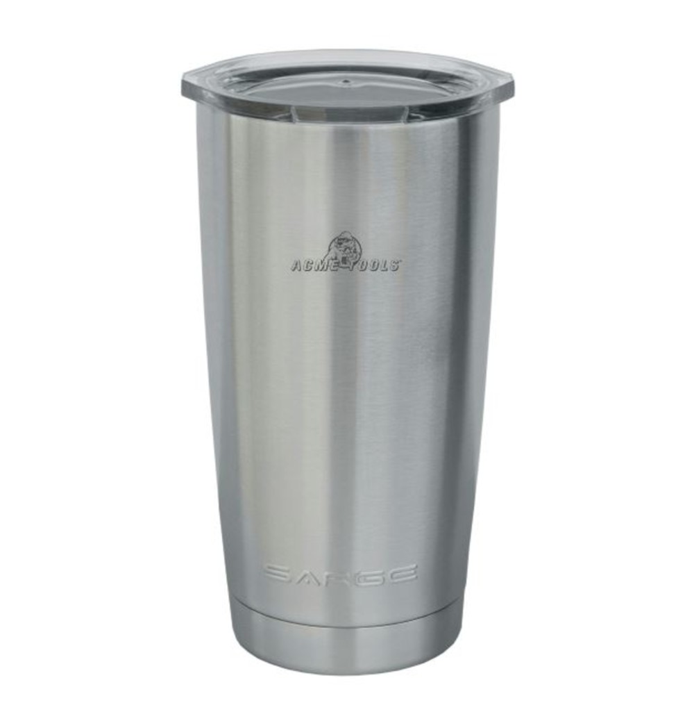 ACME TOOLS 20oz Stainless Steel Tumbler with Logo - Flockneti