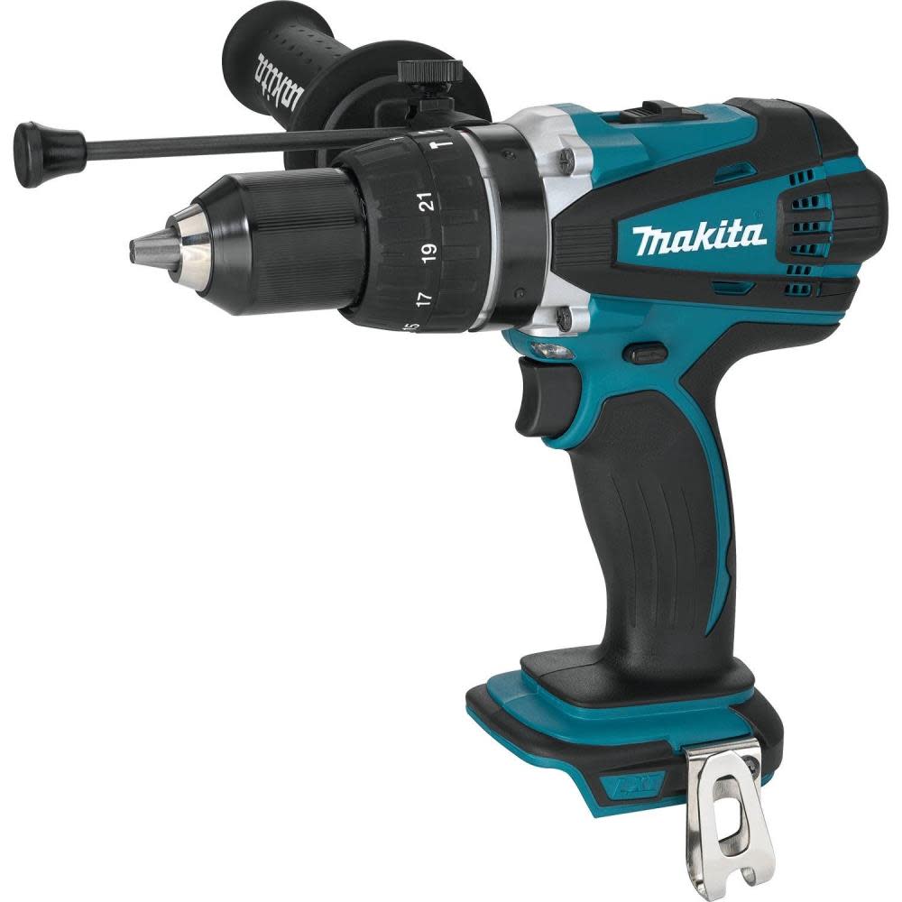 Makita 18V LXT Lithium-Ion Cordless 1/2 in. Hammer Driver Drill (Tool only) - Flockneti