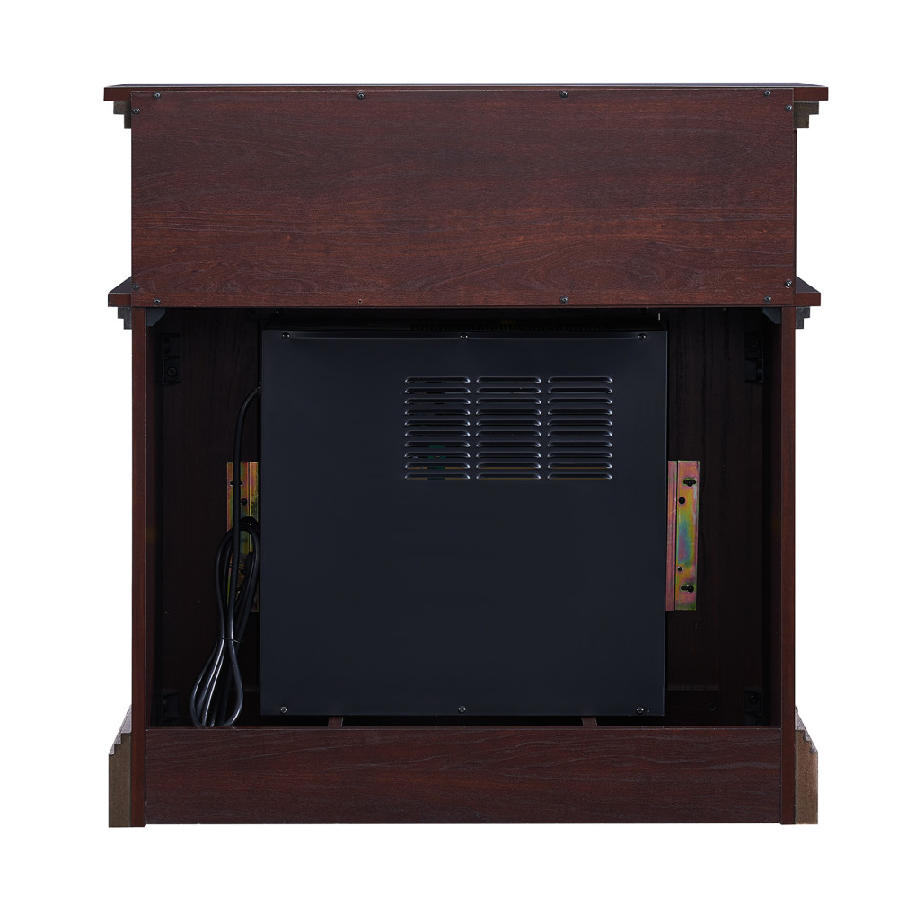 Hearthpro Compact Electric Fireplace with Storage - Flockneti