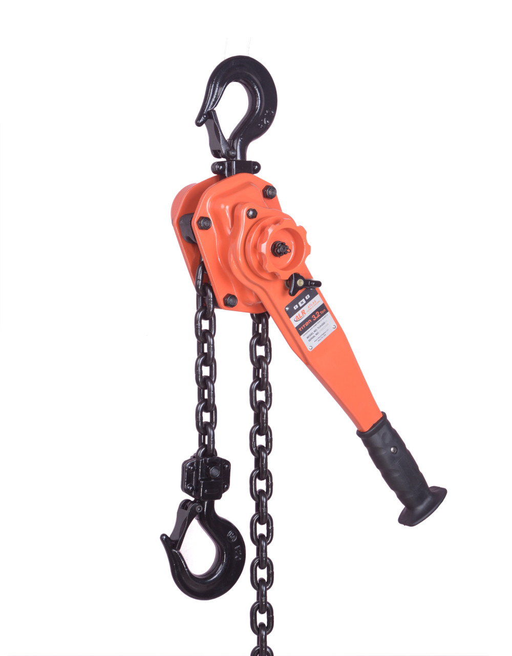 Atlas Lifting and Rigging Titan Lever Hoist 3.2 Ton 7050 lbs 10′ Chain - Flockneti