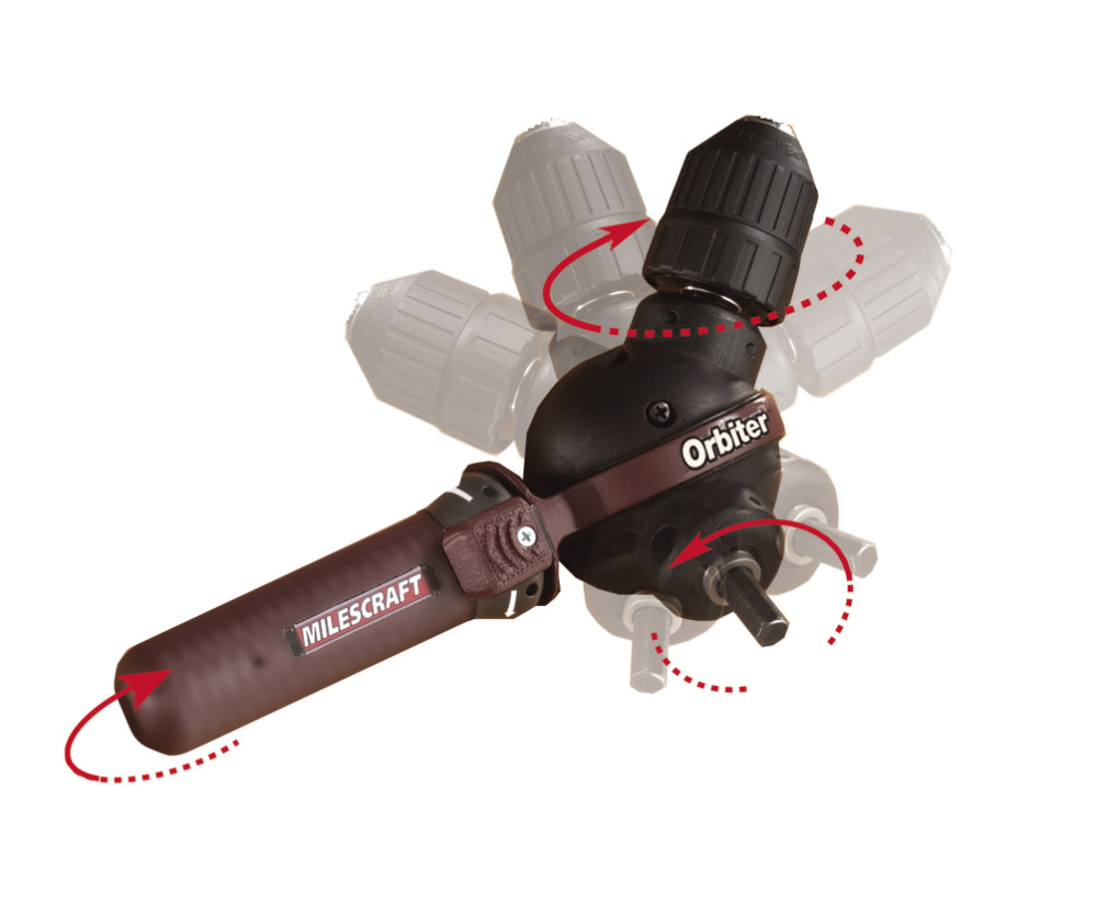 Milescraft Orbiter Drill Accessory - Flockneti