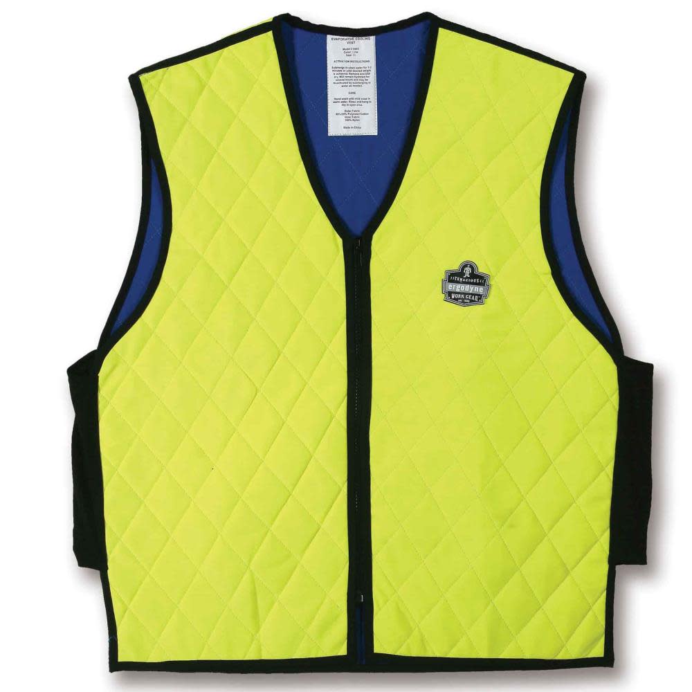 Ergodyne Chill Its 6665 Evaporative Cooling Vest 3X Lime - Flockneti