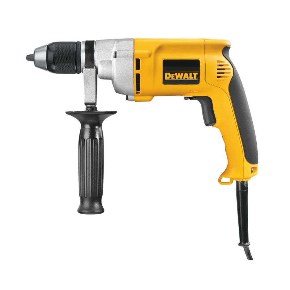 DEWALT 1/2 in (13mm) VSR Drill with Keyless Chuck - Flockneti