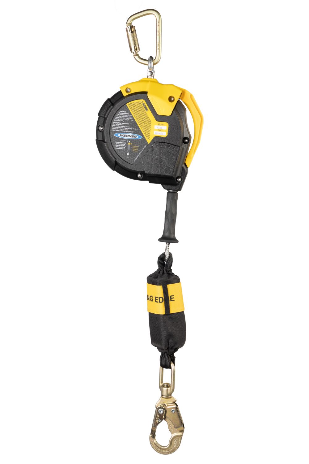 Werner 30′ Max Patrol Self-Retracting Lifeline Leading Edge - Flockneti