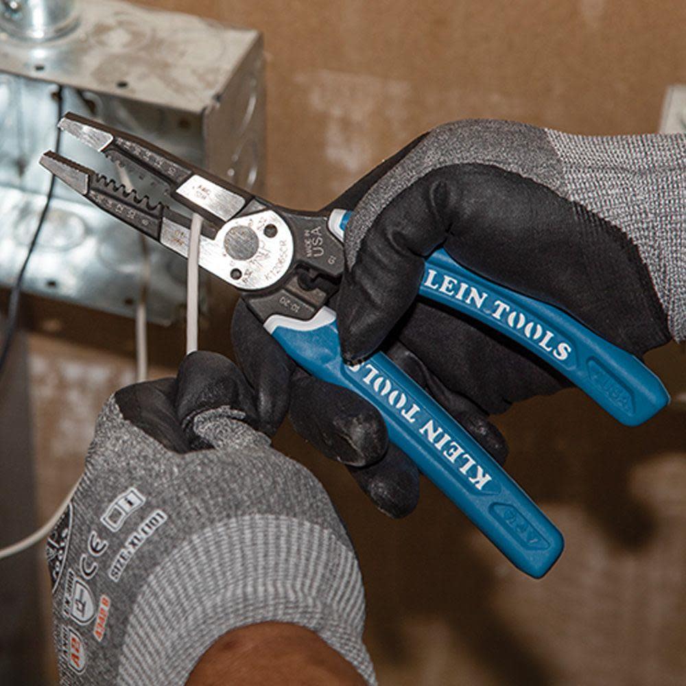 Klein Tools Heavy-Duty Wire Stripper Crimper - Flockneti