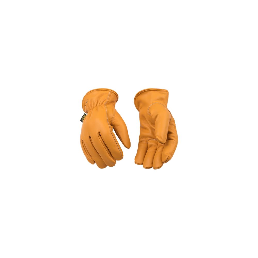 Kinco Dark Golden Grain Buffalo Leather Driver Gloves - Flockneti