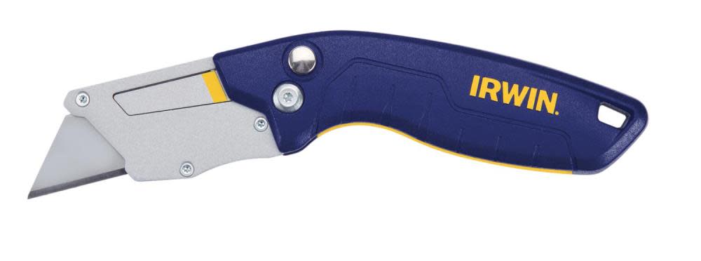 Irwin ProFlip Utility Knife Compact Fixed Blade Folding - Flockneti