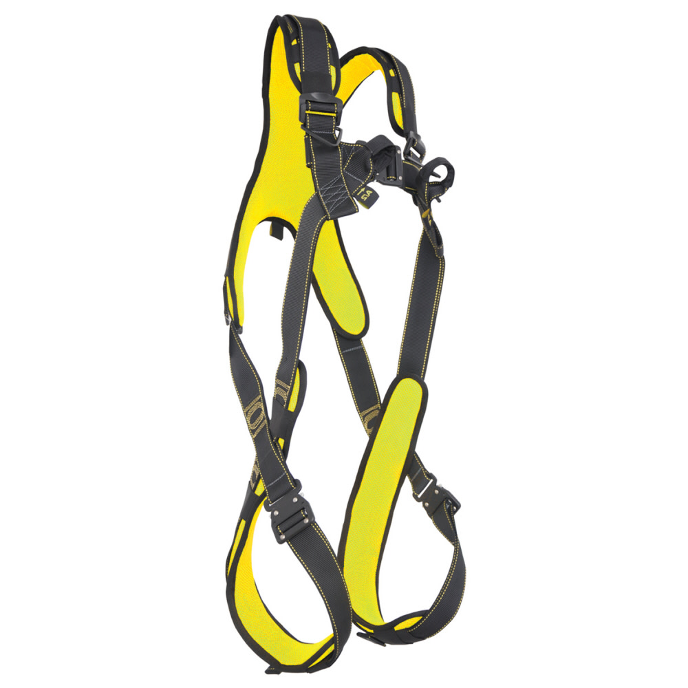 Guardian Fall Protection Cyclone huv Harness M-L Pass Thru Chest Tongue Buckle Leg No Waist Belt Non Construction - Flockneti