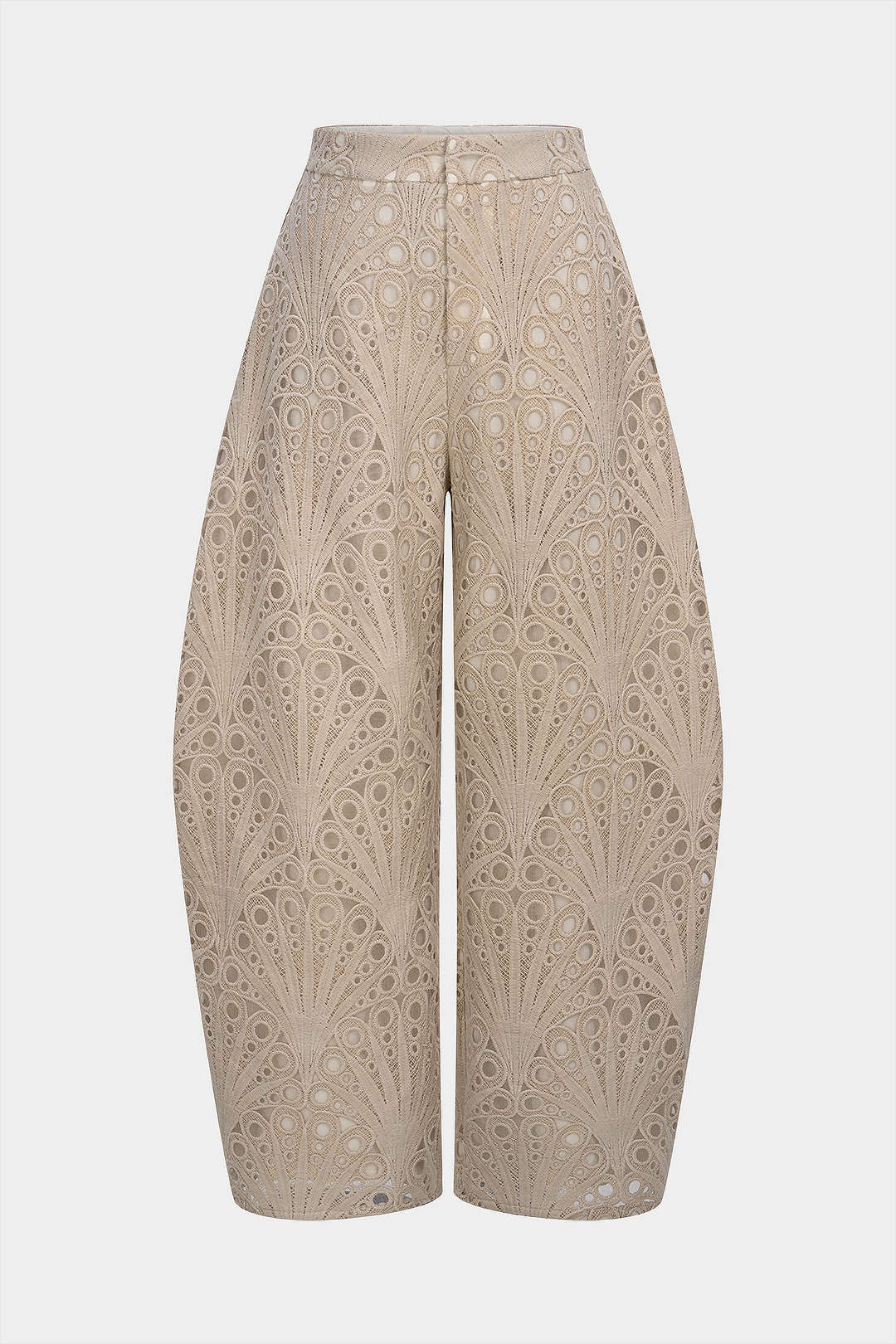 Zipper Hook And Eye Wide Leg Pants - Flockneti