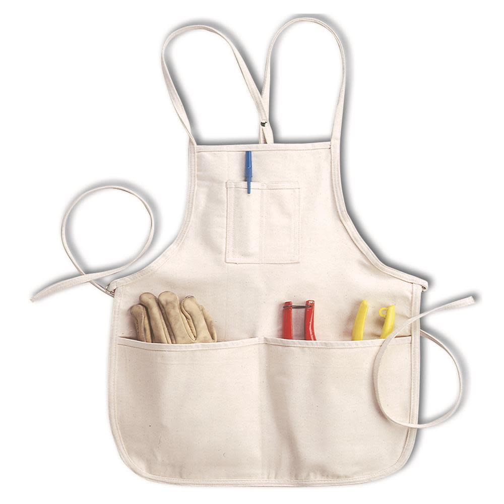 CLC 4 Pocket Loop Neck Bib Apron - Flockneti