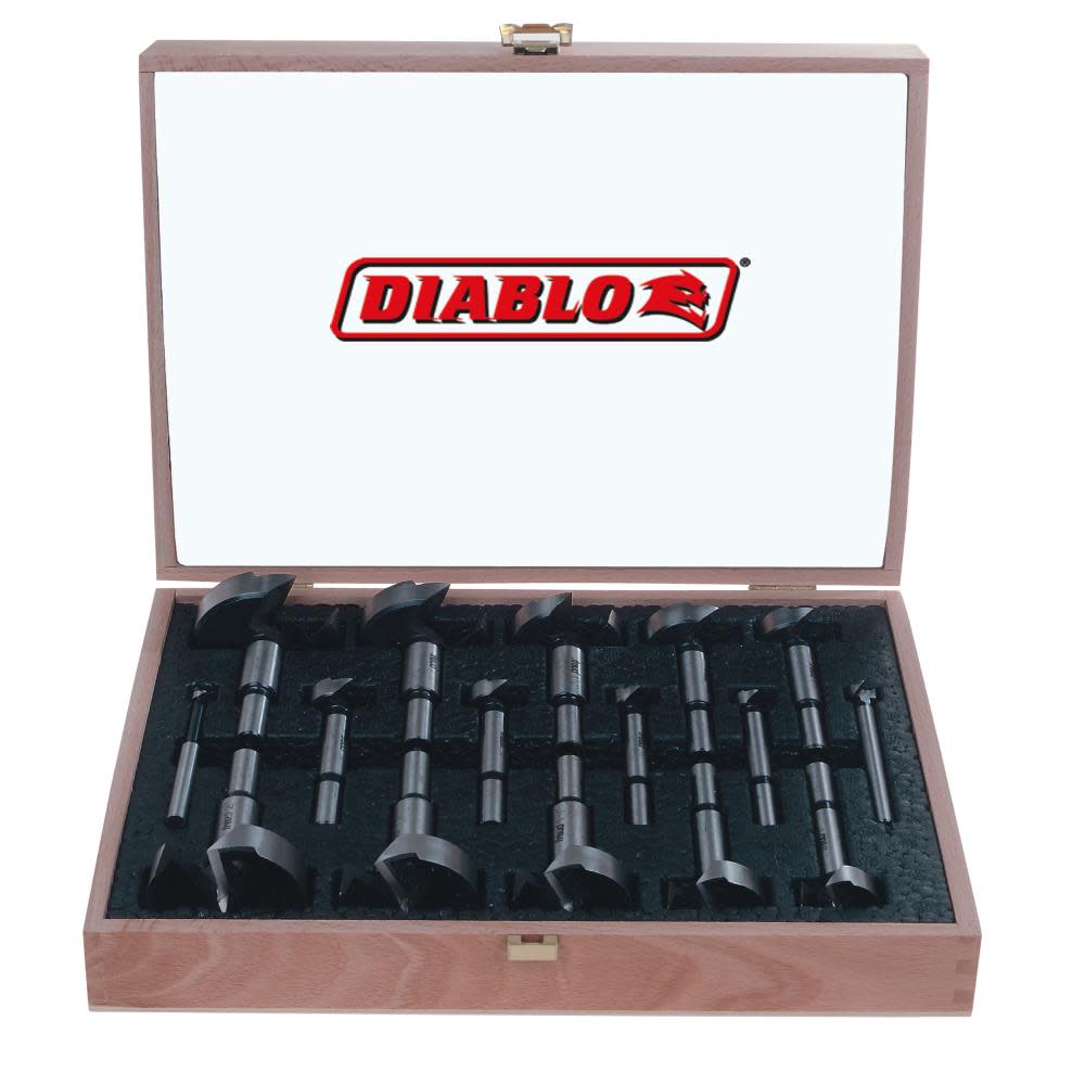 Diablo Tools 16 pcs. Forstner Bit Set - Flockneti