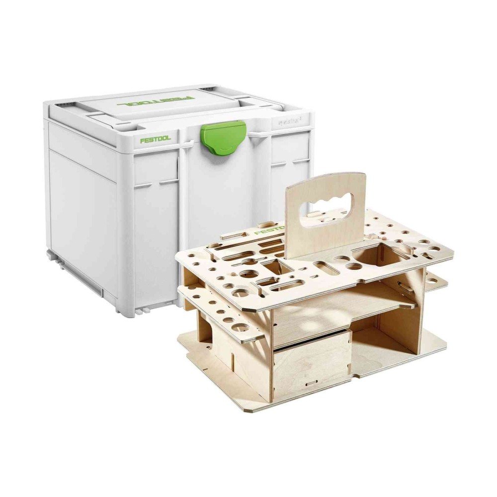 Festool SYS3 HWZ M 337 Hand Tool Systainer - Flockneti