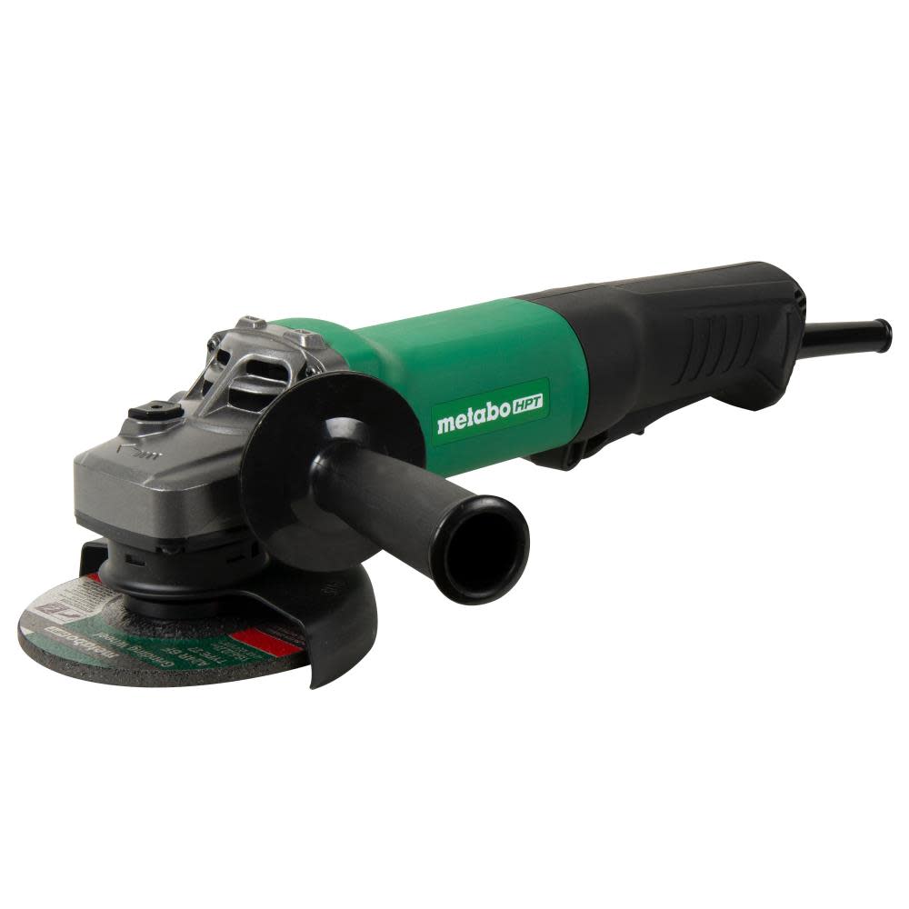Metabo HPT G12SE3 4.5″ 10.5 Amp Paddle Switch Disc Grinder with Lock-On - Flockneti