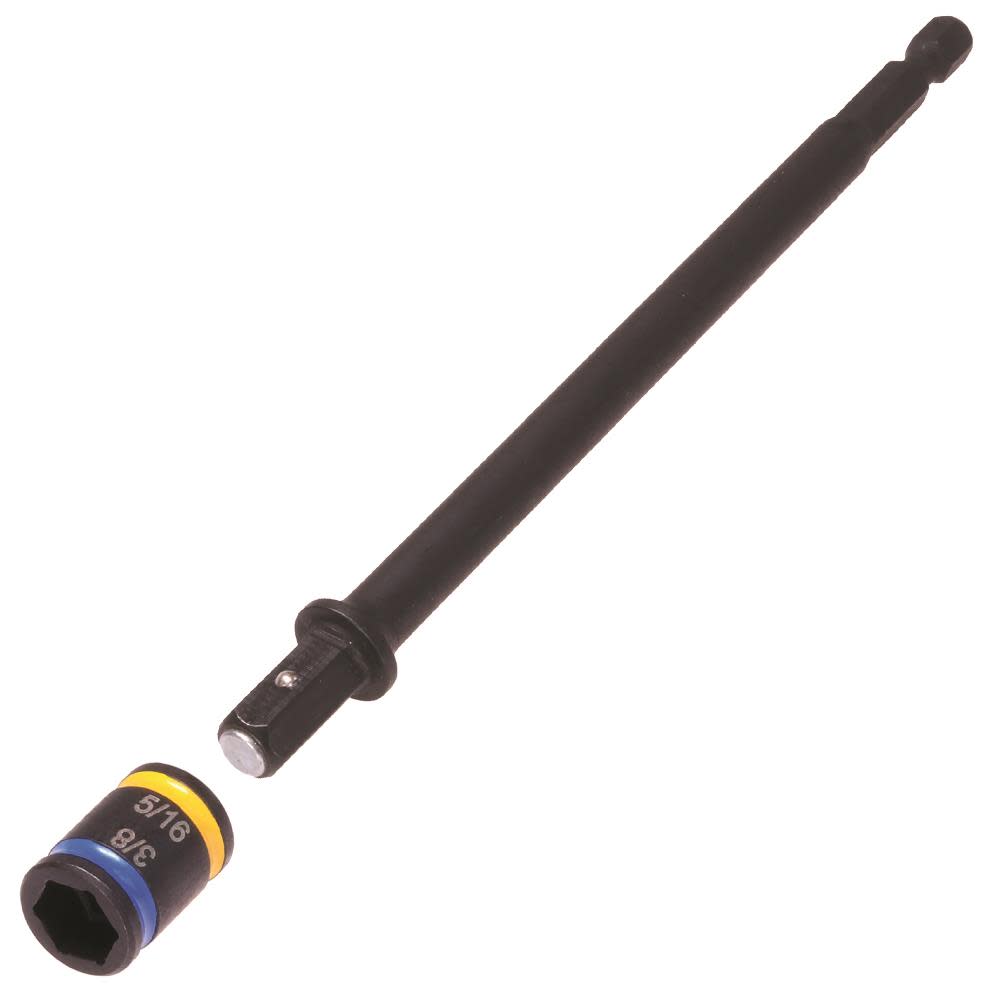 Malco Products 6″ Cleanable Reversible Hex Chuck Driver 3/8 & 5/16 - Flockneti