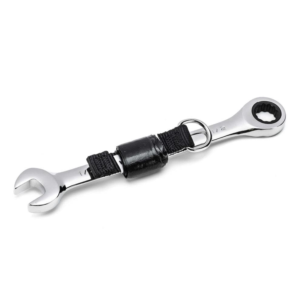 GEARWRENCH 1/2″ 12 Point Tether Ready Ratcheting Combination Wrench - Flockneti