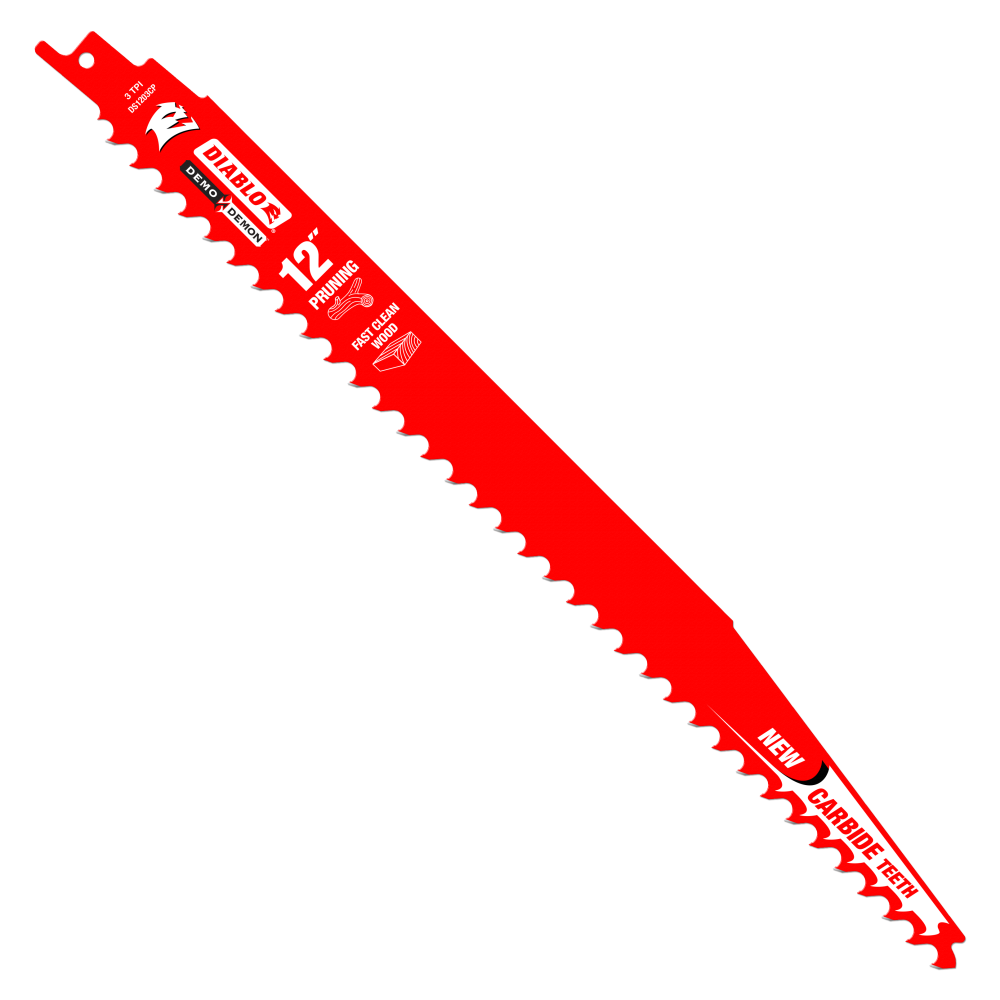 Diablo Tools 12″ Carbide Tipped Pruning and Clean Wood Blade (3 pk) - Flockneti