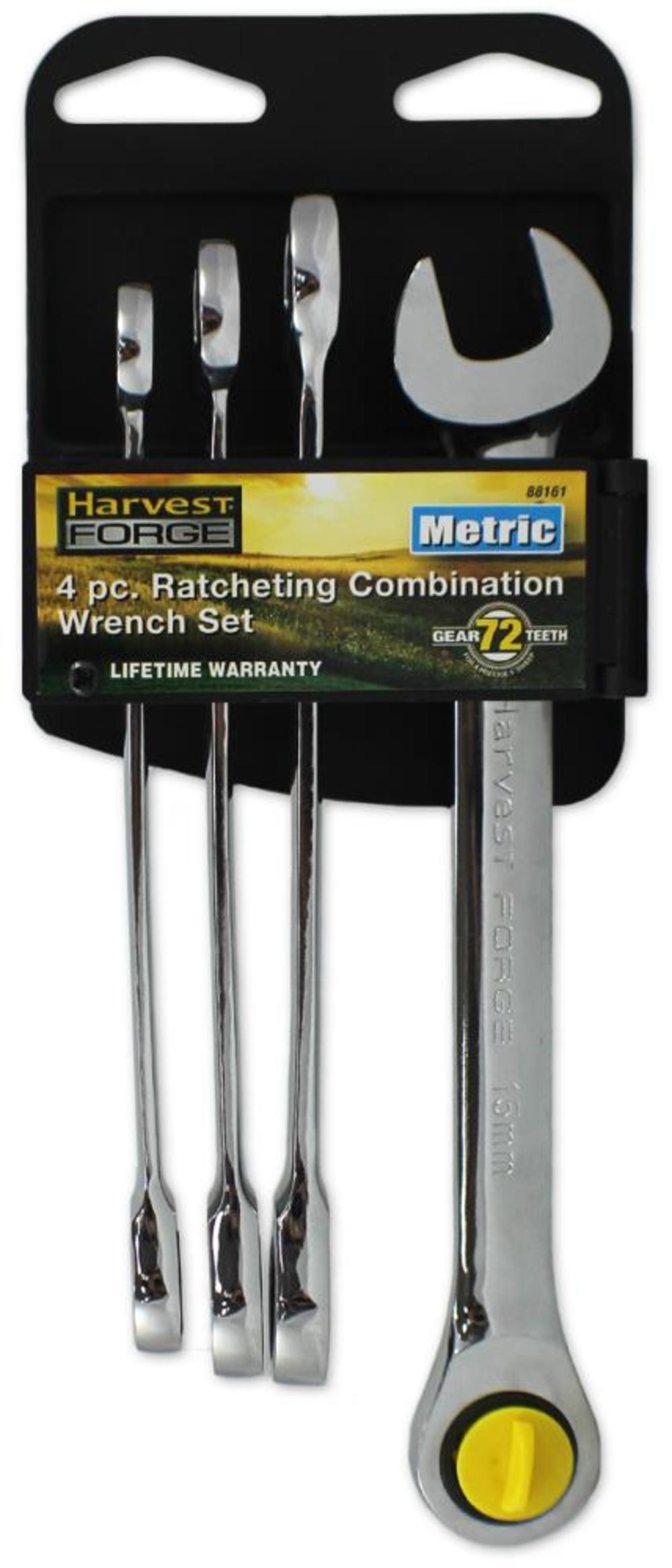 Allied International 4 piece Metric Ratcheting Wrenches - Flockneti