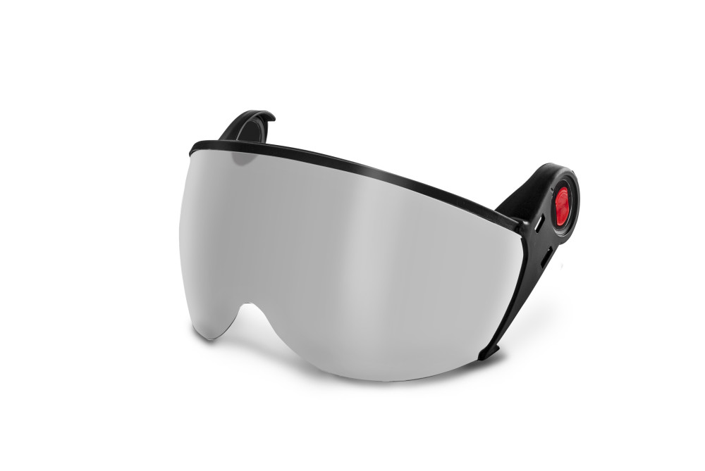 KASK America Visor Kit with Adapters for Kask Zenith Helmets – Silver Mirror Lens - Flockneti