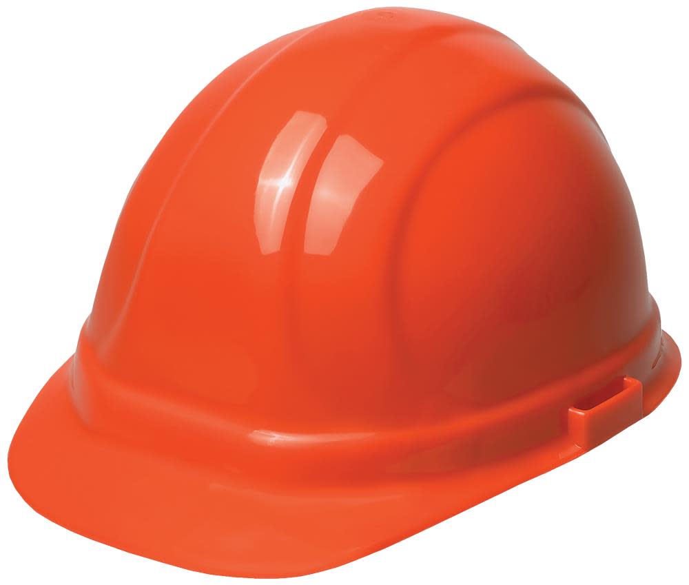 ERB Omega II Hard Hat 6 Point Standard Suspension – Orange - Flockneti