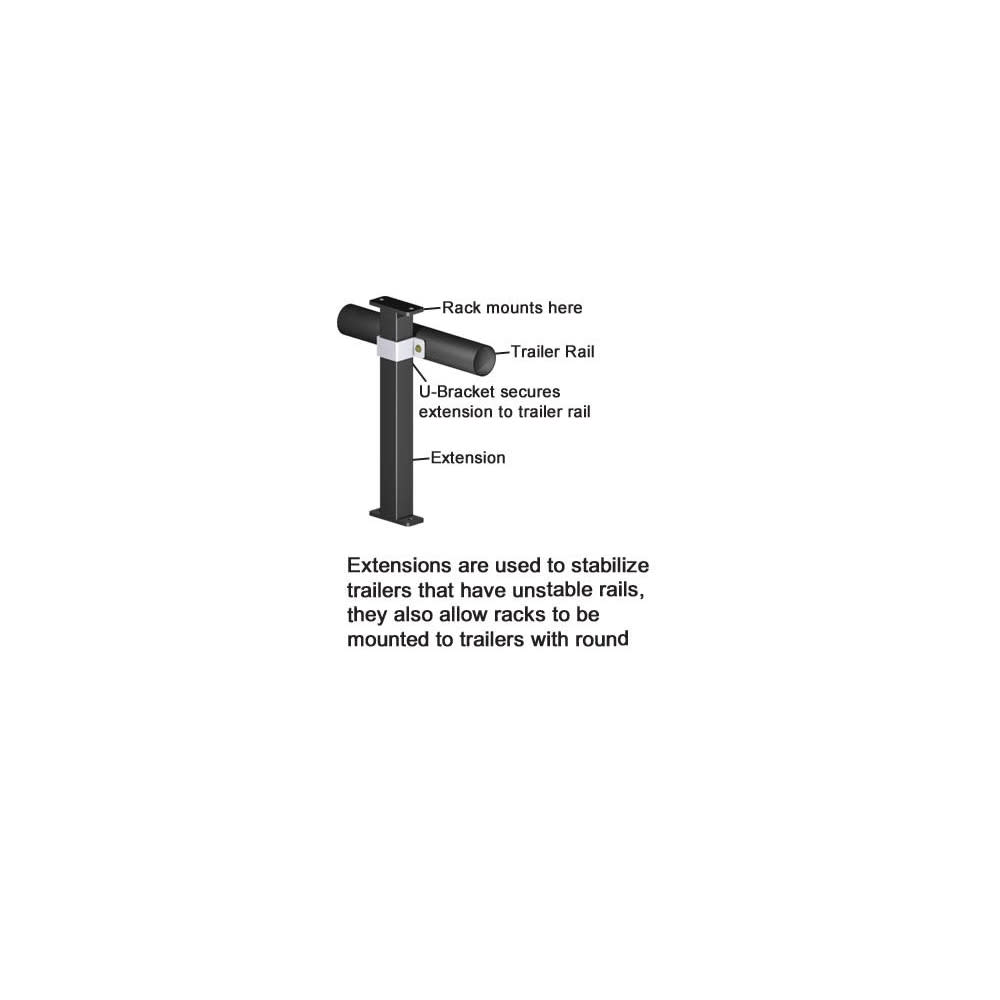 Green Touch 14″ Extension For Open Trailer - Flockneti