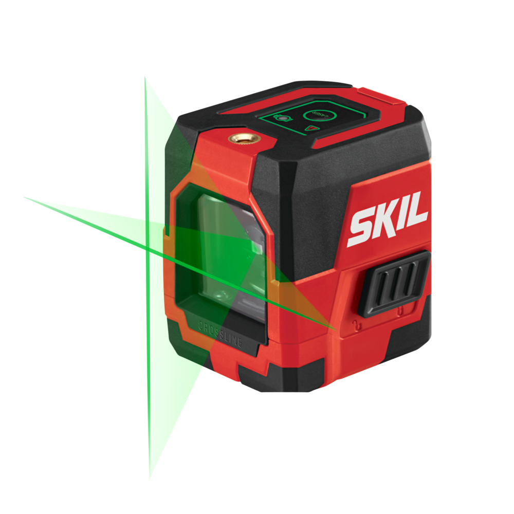 SKIL Green Cross Laser Level Self Leveling with Clamp - Flockneti