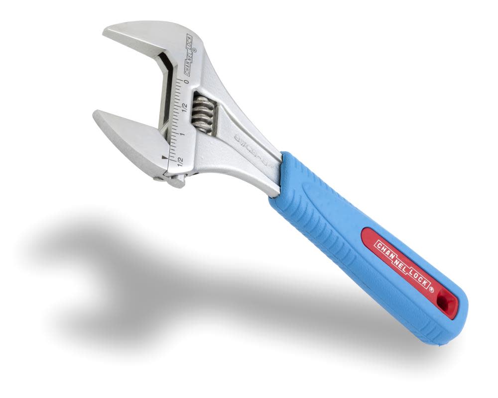 Channellock 8″ CODE BLUE Extra Wide Adj. Wrench - Flockneti