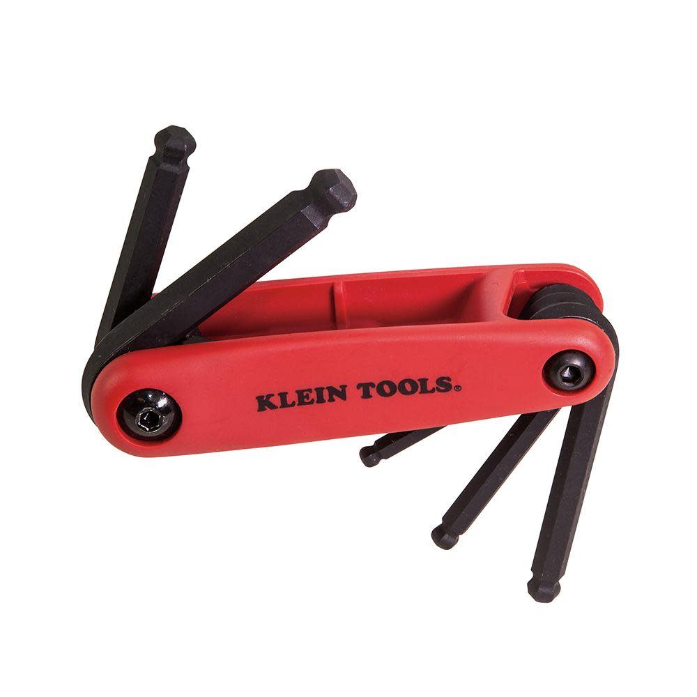 Klein Tools Five Key Ball Hex Set Metric - Flockneti