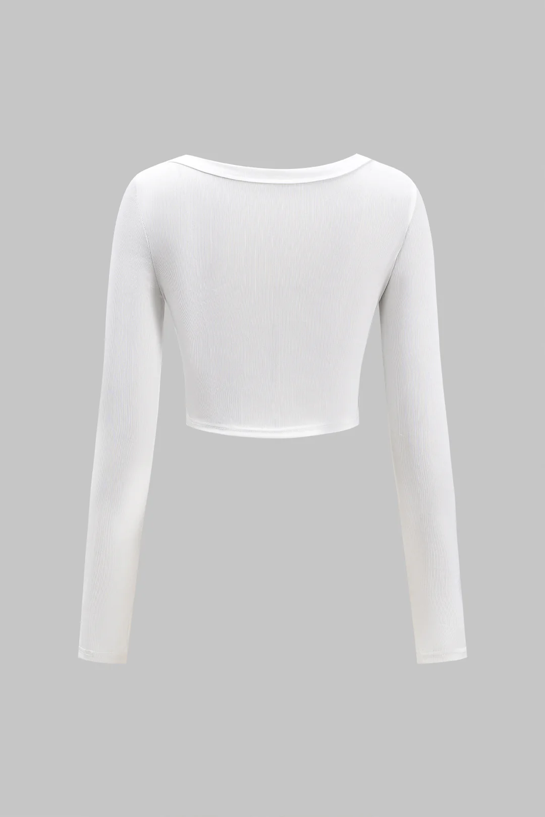 Square Neck Long-Sleeve Top - Flockneti