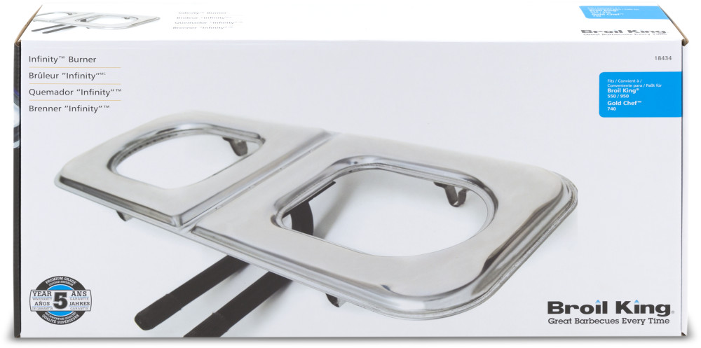 Broil King Stainless Steel Infinity Burner T501 - Flockneti