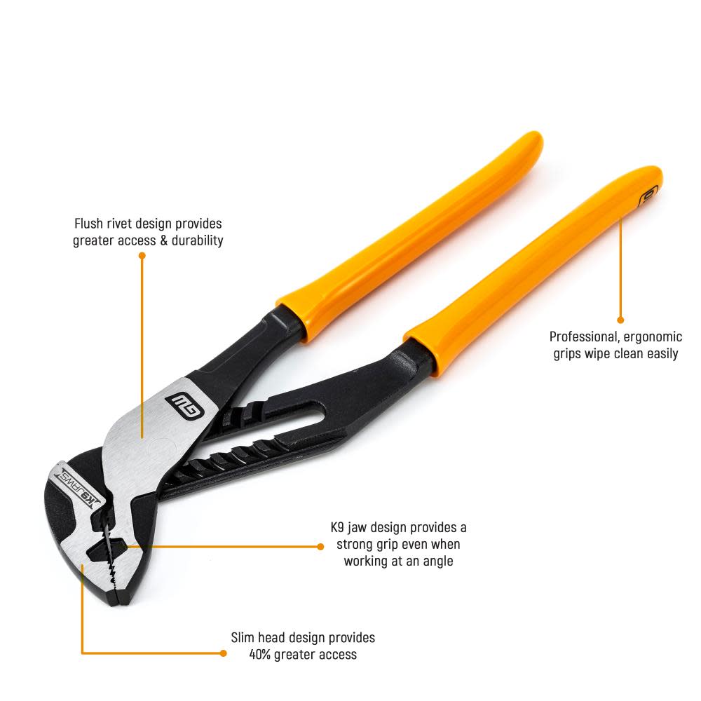 GEARWRENCH Pitbull K9 Tongue & Groove Pliers 10″ - Flockneti