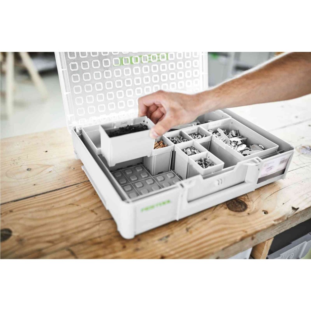 Festool 150 x 300 x 68 mm 2 Plastic Container Box - Flockneti