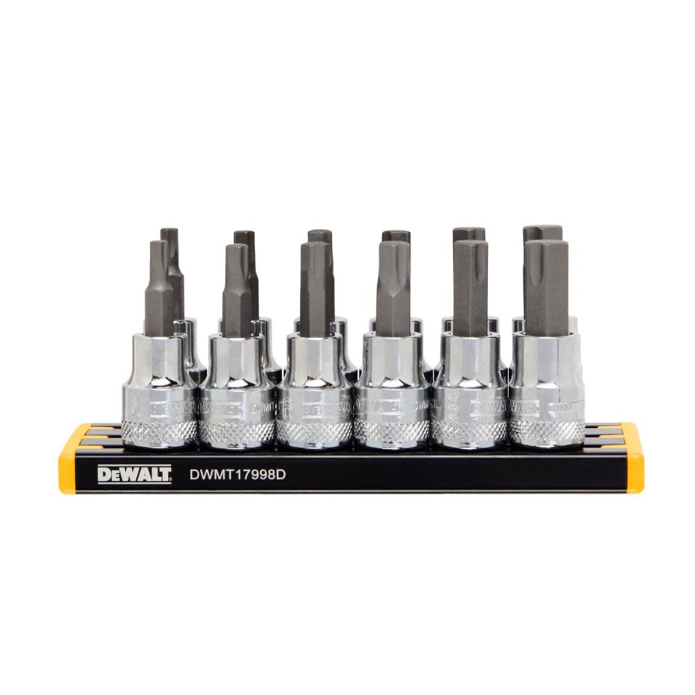 DEWALT MM HEX Socket Set 3/8″ DRIVE 12pc - Flockneti