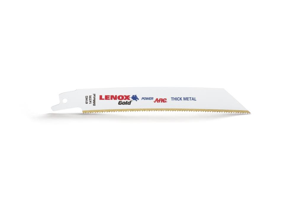 Lenox 5-Pack 6-in 14-TPI Bi-Metal Reciprocating Saw Blades - Flockneti