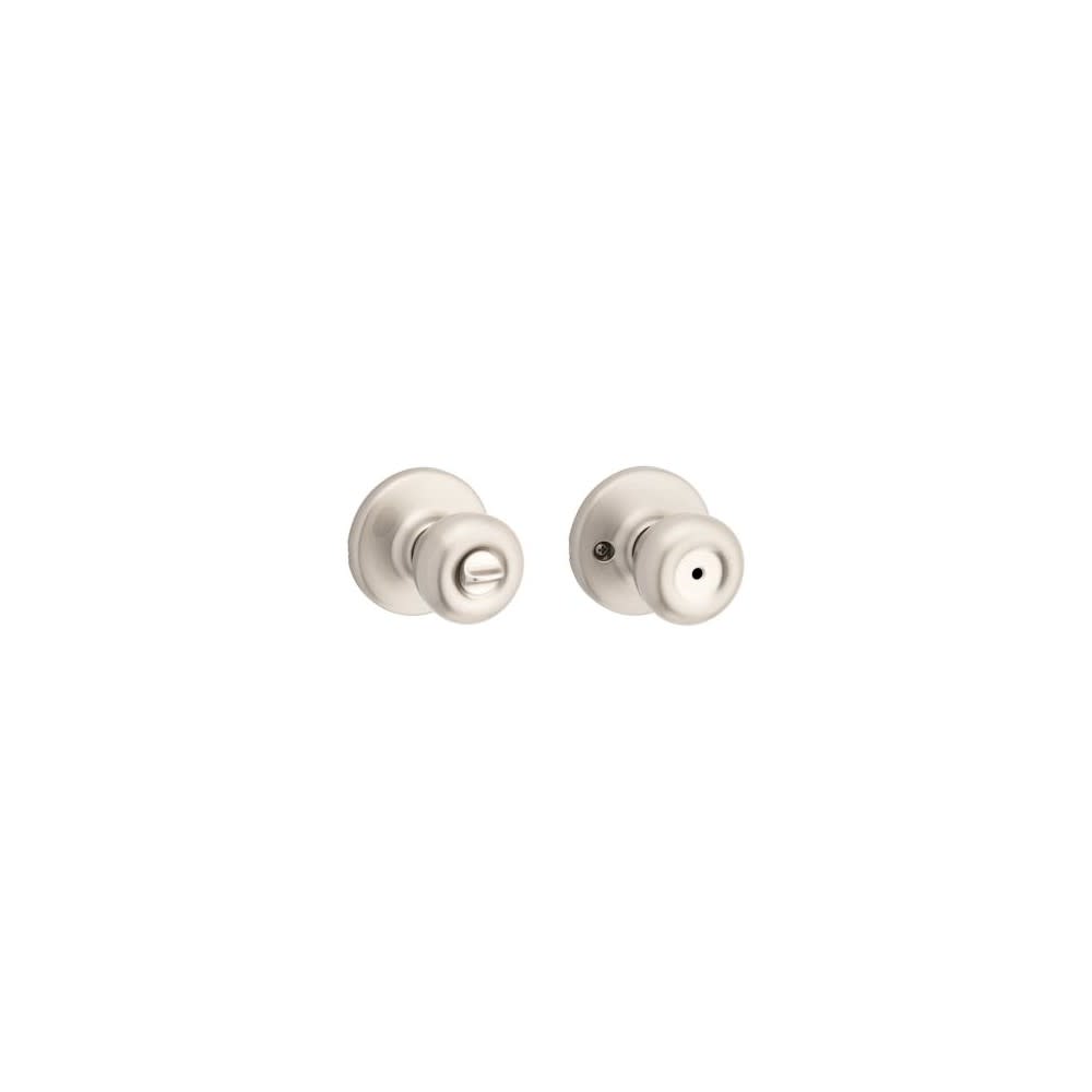 Kwikset Satin Nickel Bed/Bath Tylo Privacy Door Knob - Flockneti