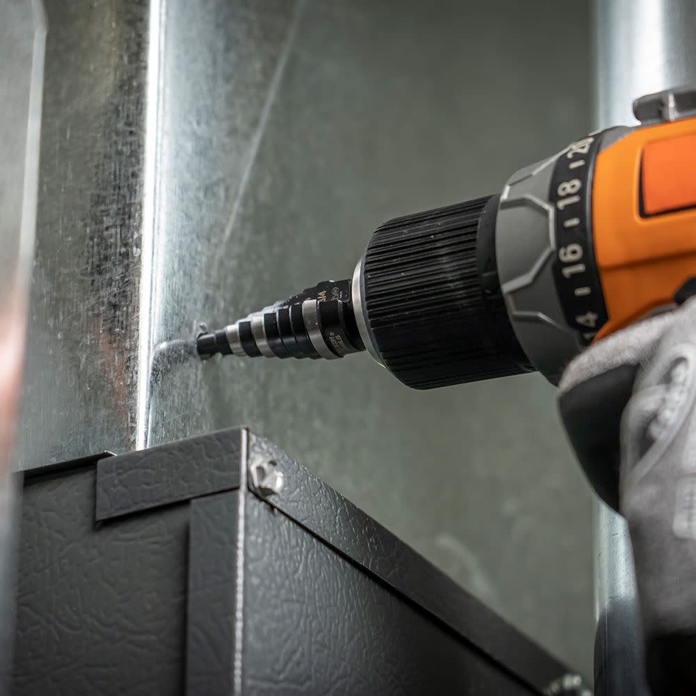 Klein Tools Step Drill Bit #3 Double-Fluted - Flockneti