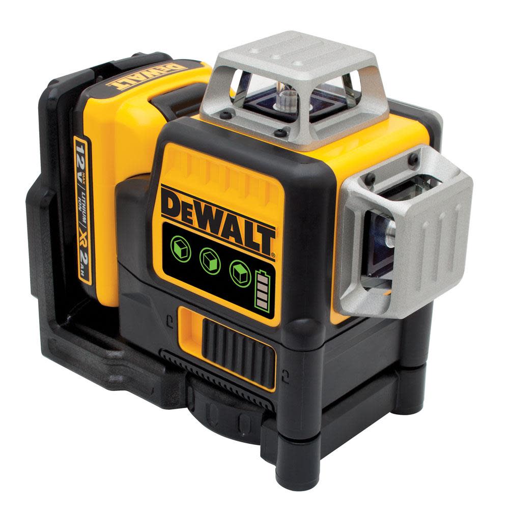 DEWALT 12 V 3 x 360 Green Line Laser - Flockneti
